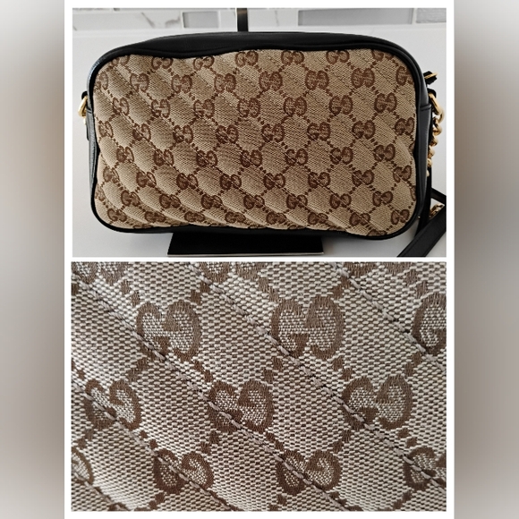 Gucci Marmont Crossbody Bag Monogram Matellase EUC - Picture 6 of 15